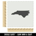 thumbnail image 2 of North Carolina State Silhouette DIY Cookie Wall Craft Stencil - 9.0 Inch, 2 of 5