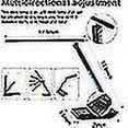 thumbnail image 2 of Lámpara de escritorio, lámpara de escritorio LED con carga inalámbrica, puerto de carga USB, lámpara de mesa plegable ajustable con C, alarma,, 2 of 5