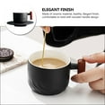 thumbnail image 3 of Minkissy 1 Ensemble de Tasses à Espresso Style Japonais Noir pour Boire Cocktail Style Japonais Usage Quotidien Rentrée des Classes, 3 of 8