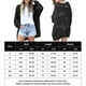 thumbnail image 2 of Suéter Cárdigan informal ahuecado para mujer, traje de vacaciones holgado de Color sólido de gran tamaño Kuymtek Negro T 3EG para Mujer, 2 of 6