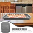 thumbnail image 7 of Warming Tray Roasting Pan Bacon for Microwave Oven Bakeware Microwavable Cooking, 7 of 7