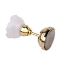thumbnail image 4 of BELOVING 5- Gold Plated Metal 1:12 Dollhouse Miniature LED Ceiling Lamp Model X1 5 Pcs, 4 of 9