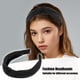 thumbnail image 2 of Satén Anudado Diadema, Pelo Diadema para Mujeres, Negro, 1.2 Pulgadas Ancho, 2 of 7