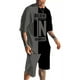 thumbnail image 1 of Cómodo Traje Casual De Manga Corta Para Hombre, 1 of 5