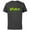 Charcoal, variant on Encanto Bruno Tropical - Short Sleeve Cotton T-Shirt for Adults - Customized-Royal Heather
