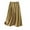 Khaki, variant on Patlollav Half-Body Skirts for Womens Summer Solid Embroidery Elastic Waist Cotton Linen Ankle Skirt
