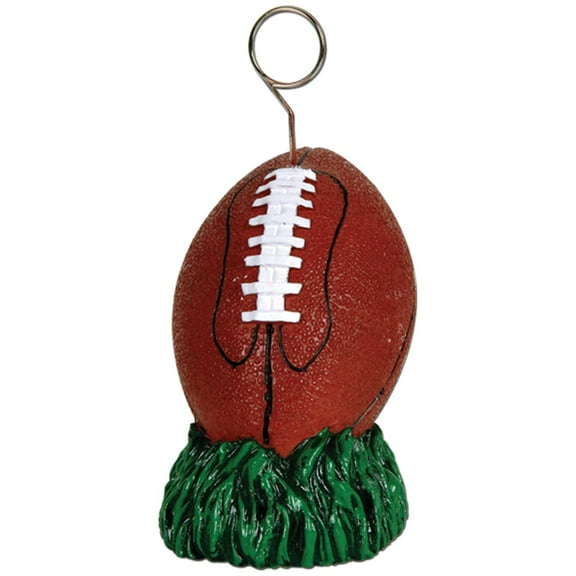 6 Pack Beistle Football Party Photo/Balloon Holder