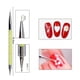 thumbnail image 2 of Pinceles para decoración de uñas, 5 pinceles para decoración de uñas con pincel delineador de uñas y rotuladores para puntear uñas para uso doméstico, 2 of 6