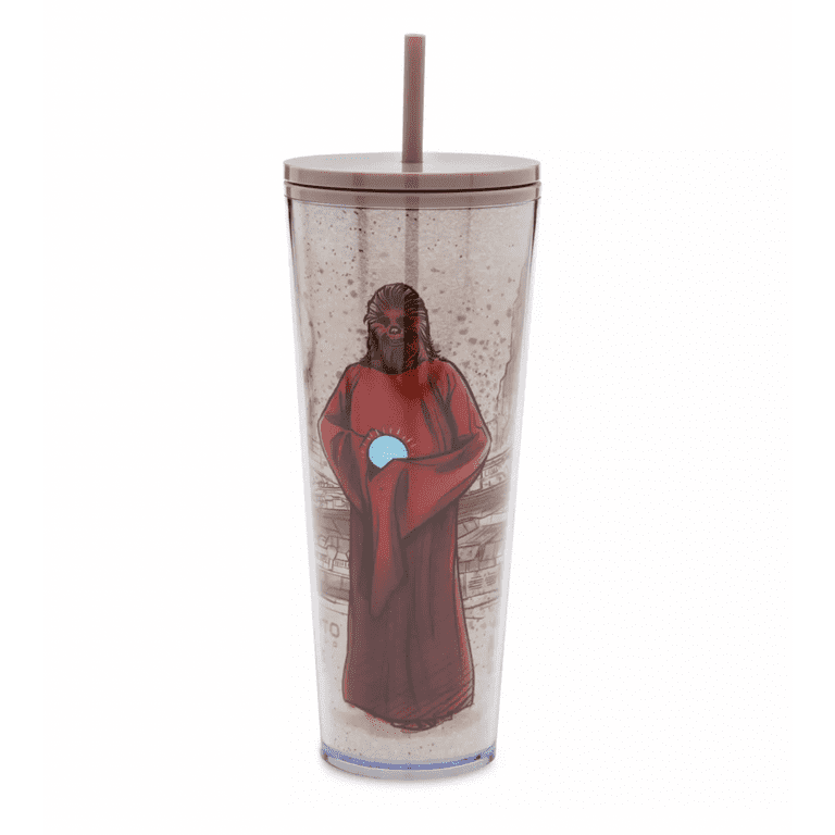 Disney Star Wars Life Day Wookiee Tumbler with Straw Starbucks New