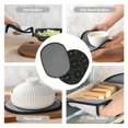 thumbnail image 6 of Multi-Functional Oven Silicone Pot Pad 7.5×9.4in Anti-Slip Heat-Insulating Pad Baking Gloves Heat-Resistant Cotton Layer 2pcs Green Buffalo Plaid Check Tartan Scotland_4, 6 of 7