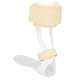 thumbnail image 2 of Ankle Foot Orthosis Support Half Palm Ultra Thin Tailorable Lightweight Drop Foot Stabilizer L Right Foot, 2 of 5