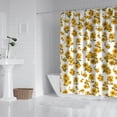 thumbnail image 2 of Waterproof Cute Sunflower Colorful Shower Curtain 72x72 Inch Boho Style Polyester Unique Shower Curtain for Bathroom Hotel Home Decor with 12 Plastic Hooks, 2 of 5