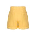thumbnail image 2 of Hansber Kids Girls Jean Shorts Elastic Waist Ripped Frayed Raw Hem Denim Shorts Distressed Slimming Yellow 160, 2 of 7