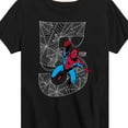 thumbnail image 3 of Marvel Spider-Man - Spidey 5Th Birthday - Toddler And Youth Short Sleeve Graphic T-Shirt, 3 of 5