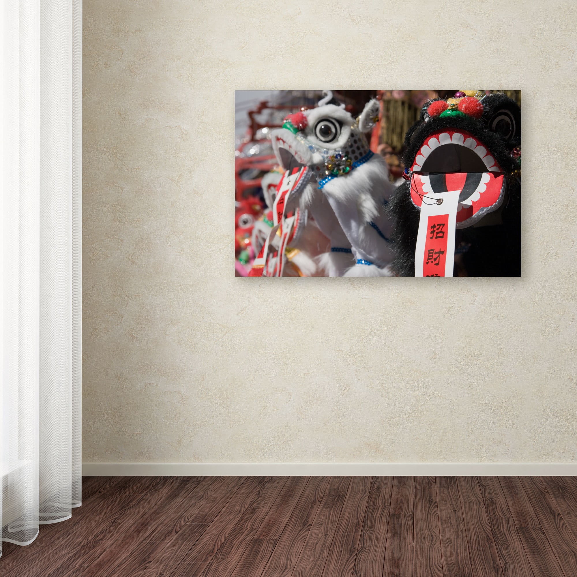 Trademark Fine Art "Chinese New Year" Canvas Art by Yale Gurney
