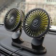 thumbnail image 3 of Admirador F404 USB Car Fan Dual Head Potente ventilador de tablero de 3 velocidades para camión vehículo Ndcxsfigh Accesorios para autos y motos, 3 of 8