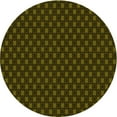 thumbnail image 1 of Ahgly Company Machine Washable Indoor Round Transitional Oak Brown Area Rugs, 8' Round, 1 of 7