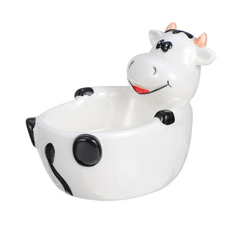 

1pc Ceramic Bowl Cartoon Animal Shape Dessert Breakfast Bowl Food Container
