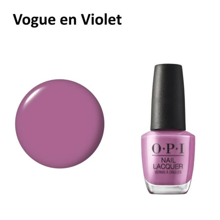 OPI Nail Lacquer Vogue en Violet 0.5 oz #NLS060