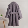 thumbnail image 4 of HAPIMO Discount Women's Open Front Knit Cardigan Long Sleeve Lapel Casual Solid Classy Sweater Jacket Teen Girls Clothes Gray XXXL, 4 of 4