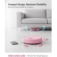 thumbnail image 4 of Mini Robot Vacuum for Car, Smart 3-in-1 Cleaner, Rechargeable Sweeping & Mopping Robot for Pet Hair, Hard Floors and Small Spaces, 4 of 7