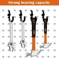 thumbnail image 4 of Tool Bag 50pcs Hook Storage Rack Pegboard Wall Grid Ladder Hanger Racks Stoppers Shelves Durable Accessories for Home Organization, 4 of 6