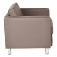 thumbnail image 2 of Pacific Armchair In Dillon Stratus Gray Vinyl Fabric, 2 of 4