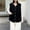 Black, variant on Zedker Womens Waistcoat Fleece Lightweight Vest Sleeveless Button Down Jacket Coat ,Plus Size Black XXL