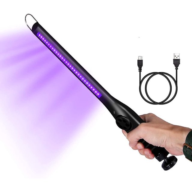 Lámpara de desinfección ultravioleta Cargador USB Batería recargable incorporada Portátil (hy)