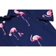thumbnail image 4 of Arshiner Boys Hawaiian Tropical Short Sleeve Button Down Shirt for 4-14 Y | Kid Summer Casual Floral Beach Shirts with Chest Pocket for School Vacation, 4 of 6