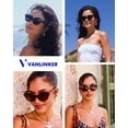 thumbnail image 3 of Gafas de Sol VANLINKER Retro Ojo de Gato Polarizadas para Mujer VL9845, 3 of 5