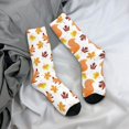 thumbnail image 5 of Disketp Cartoon Squirrel Unisex Crew Socks Lightweight Breathable Ventilation Ankle Socks, Mid-calf socks for Daily, 5 of 6
