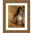 thumbnail image 1 of Edgar Degas 2x Matted 20x24 Gold Ornate Framed Art Print 'Two Dancers', 1 of 2