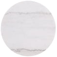 thumbnail image 4 of Coaster Jason 2-piece Round White Marble Coffee Table Set Greige, 4 of 10
