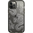 thumbnail image 1 of CASETiFY Étui Impact pour iPhone 12 Pro Max - Flower Power Retro - Noir Clair, 1 of 6
