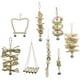 thumbnail image 2 of Juguetes y accesorios para pájaros Juego de 8 hamacas de madera para masticar juguetes para loros, loros, canarios, loros, guacamayos Zhivalor LN-0558, 2 of 4