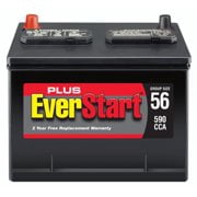 (2 pack) EverStart Plus Lead Acid Automotive Battery, Group 56