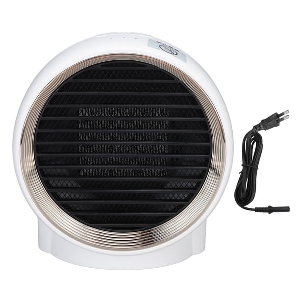 Mini calentador de 1000W, calentador de espacio, calentamiento rápido, funcionamiento silencioso, protección contra sobrecalentamiento, ventilador calentador portátil para dormitorio, escritorio,