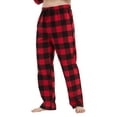 thumbnail image 2 of Kolipajam Men's 100% Cotton Flannel Pajama Pants Yarn Dyed Plaid with Pockets Loungewear Pants L, 2 of 2