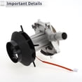 thumbnail image 5 of Unique Bargains Blower Motor Assembly Combustion Air Fan Heater for Car Truck Van RV Bus Boat 12V, 5 of 6
