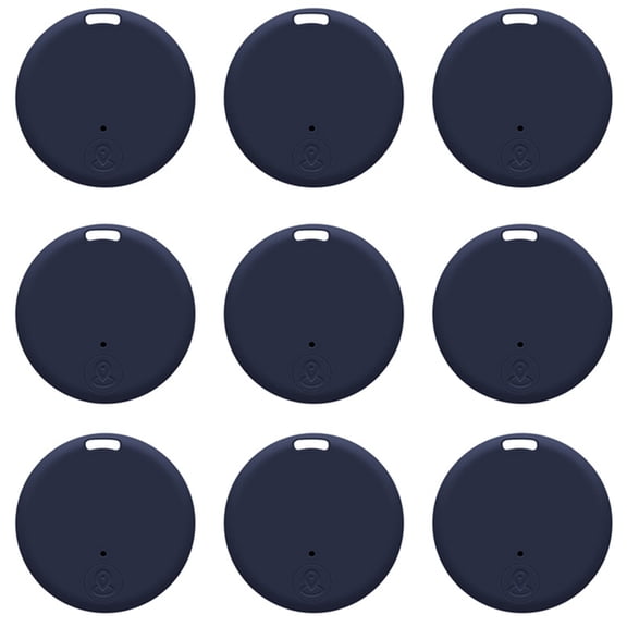 9 Pack GPS Tracker for Vehicles Key Finder GPS Tracker Mini GPS Tracker Pet GPS Tracker Navy Blue