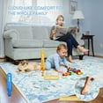 thumbnail image 5 of Wonnitar 3'x 5' Floral Area Rugs for Bedroom, Cute Bow Accent Rugs for Kids Room, Washable Carpet Non Slip Low Pile for Nursery Room, Playroom, Vanity Room Purple, 5 of 10