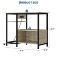thumbnail image 4 of Yeshouse soporte para pecera de 40-50 galones, con estantes de almacenamiento y cajón, resistente y capaz de soportar hasta 660 lb, ideal para acuario, terrario, hogar u oficina, mide 93 x 46 x 78 cm, 4 of 7