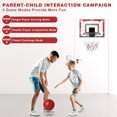thumbnail image 6 of Indoor Basketball Hoop for Kids with Led Light, Over The Door Basketball Hoop with 3 Balls & Scoreboard with Countdown- Sports Gifts for Boys, Basketball Accessories Toys for Ages 6 7 8 9 10 11+, 6 of 8