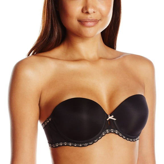 b.tempt'd by Wacoal Women's Faithfully Yours Strapless Bra, Night, 34D