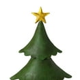 thumbnail image 2 of Saltoro Sherpi Metal Christmas Tree Accent Decor with Star, Small, Green and Brown, 2 of 2