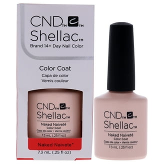 CND Shellac Nail Color for Women, Leather Satchel, 0.25 oz