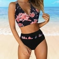 thumbnail image 2 of MKLEKYY Trajes De Baño Mujer 2 Piezas Women'S New Split Body Swimsuit Bikini Sexy Border Bikini Swimsuit, 2 of 4