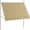 Beige, variant on Patio Umbrellas Outsunny Manual Retractable Awning, 118" Non-Screw Freestanding Patio Sun Shade Shelter with Support Pole Stand and UV Resistant Fabric, for Window, Door, Porch, Deck, Coffee,Market U