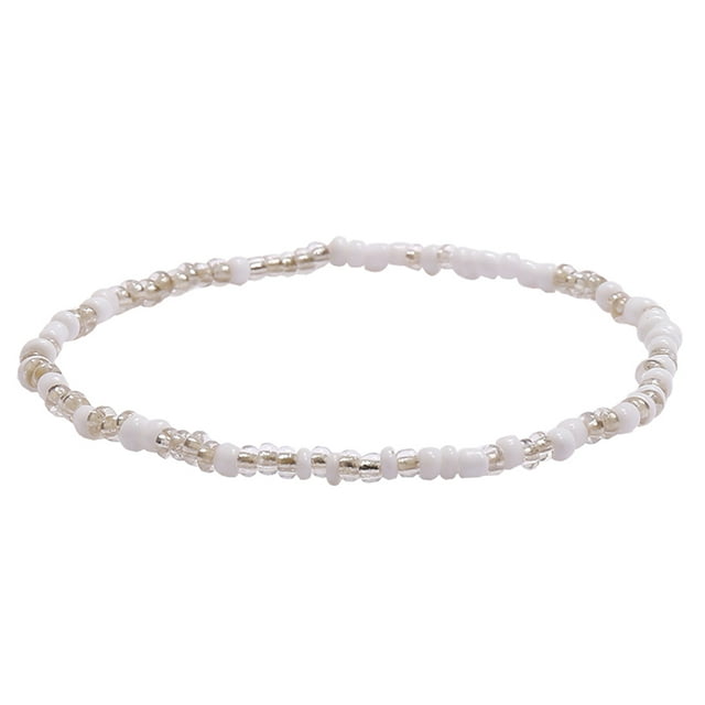 Bracelet Cheville pour Femmes Créatif Double Usage Plage Perles